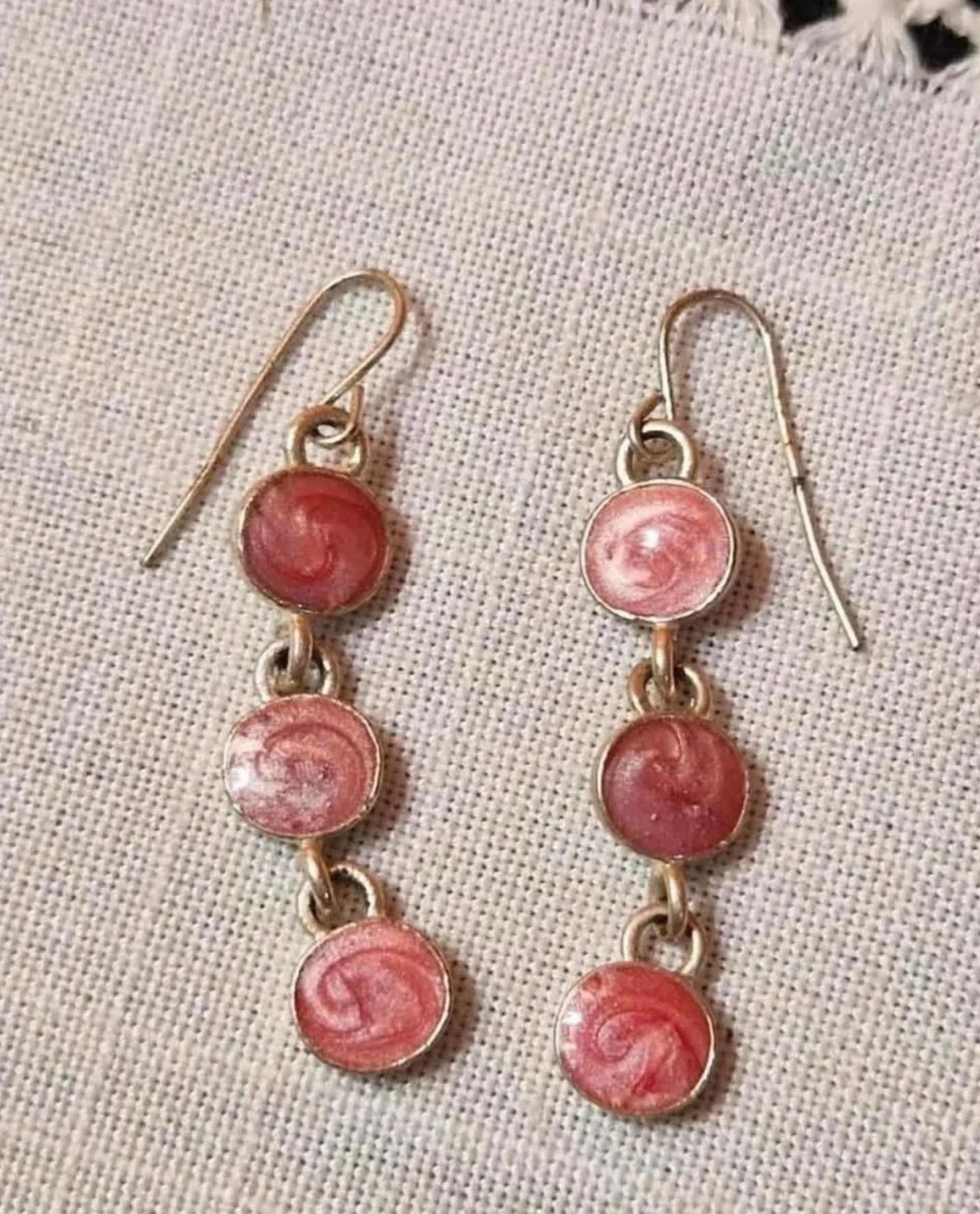 ✨Pendientes Vintage en Cascada Esmaltada ✨ – photo 2